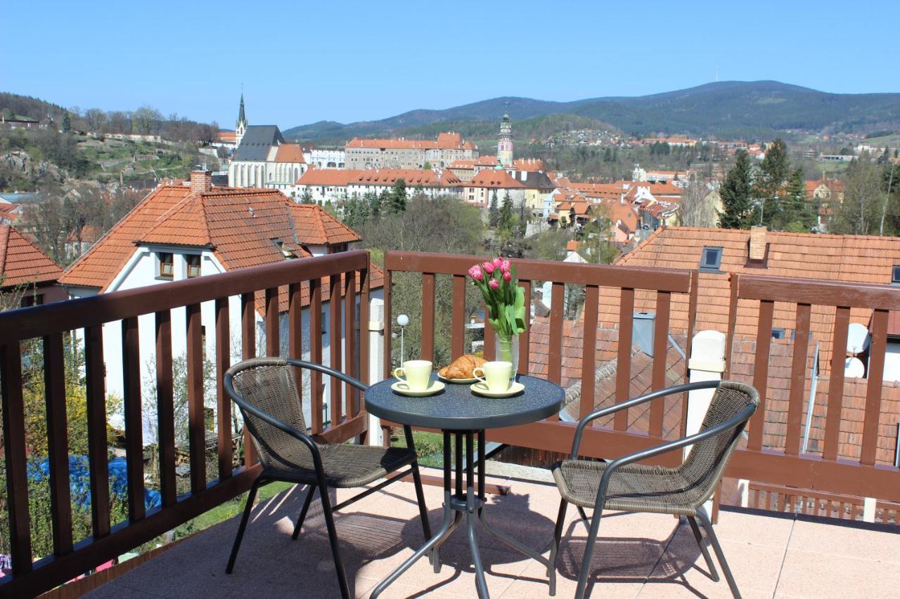 Ubytovani S Vyhlidkou Český Krumlov Exterior foto